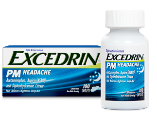 Excedrin® PM Headache Caplets Excedrin® PM Headache Caplets